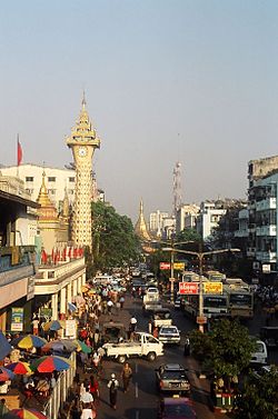 Mahabandula Road, Yangon, Myanmar.jpg