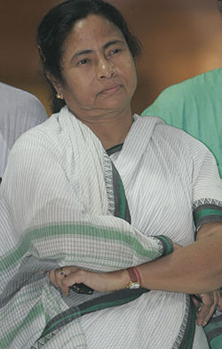 Portrait of Mamata Banerjee