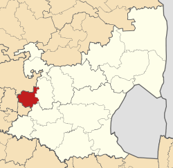 Location in Mpumalanga