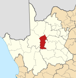 Location in the Northern Cape