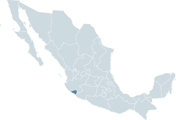 Mexico map, MX-COL.svg
