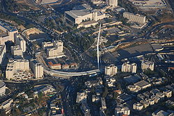 The main road from Tel Aviv to Jerusalem
