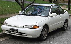 1991-1996 Mitsubishi Mirage coupe (US)