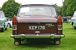 Morris Oxford Series V tail.jpg