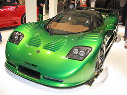 The Mosler MT900 at the Essen Motor Show (Germany) in 2005.
