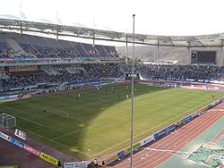 The Incheon United 2008 season opener game.