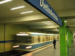 Dietlindenstraße subway station