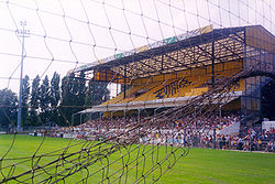 The former NAC stadium in the Beatrixstraat, Breda, 1995