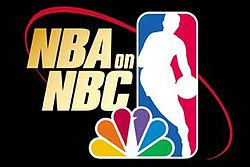The NBA on NBC logo