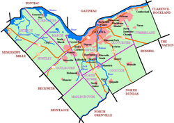 Metcalfe is located in Ottawa