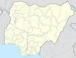 Onitsha is located in Nigeria