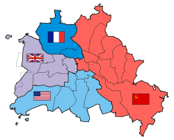Location of East Berlin