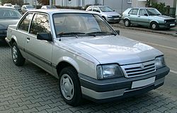 Opel Ascona C two-door sedan