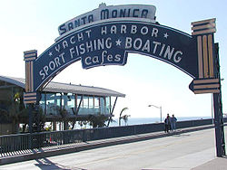 Santa Monica Pier.