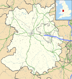 Crossgreen is located in Shropshire