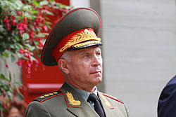 Staatsbesuch Dmitri Medwedew Der russische Generalstabsschef Nikolai Makarow.jpg