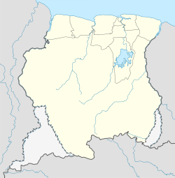 Djumu is located in Suriname