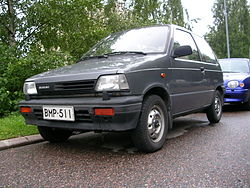 An example of a Suzuki Mehran