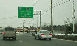 US 1 north at I-95 128 old sign.jpg