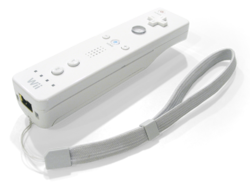 Wii Remote with original strap