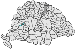 Location of Zemplén