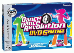 Dance Dance Revolution DVD Game for North American, European and Australian DVD players