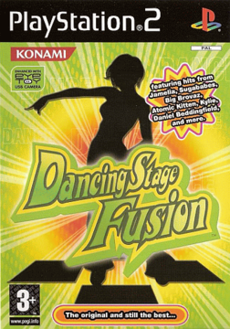 Cover art for Dancing Stage Fusion for the European PlayStation 2