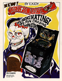 Arcade flyer of Death Race.