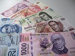 Mexican banknotes as of 2008