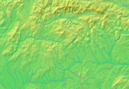 Location of Detva in the Banská Bystrica Region