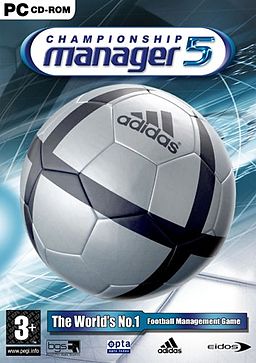 Box art for the Windows version of Championship Manager 5