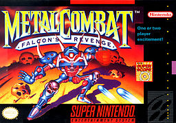 Front cover of Metal Combat: Falcon's Revenge package.