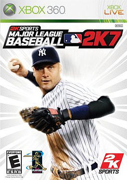 The cover of MLB 2K7 for Xbox 360.