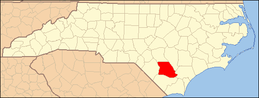 North Carolina Map Highlighting Bladen County.PNG