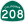 California 208.svg