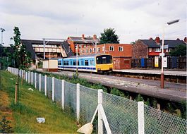 Dane Road railway station in 1988
