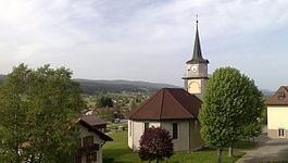 Le Chenit - Le Brassus village church