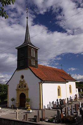 Les Montets - Sainte-Trinité Church in Les Montets