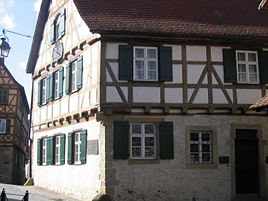 Schiller's birthplace