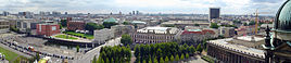 Panoramic view of Mitte
