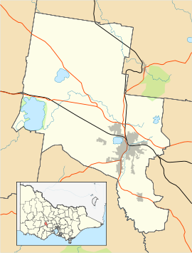 Newington is located in City of Ballarat