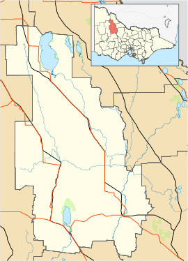Nyarrin is located in Shire of Buloke