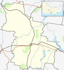 Majorca is located in Shire of Central Goldfields