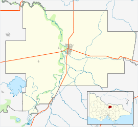 Mooroopna is located in City of Greater Shepparton