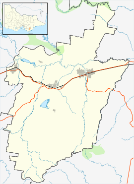 Moe is located in City of Latrobe