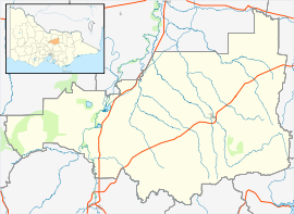 Nagambie is located in Shire of Strathbogie