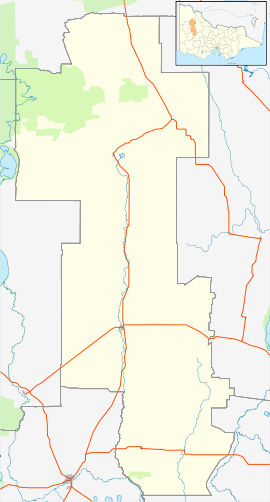 Minyip is located in Shire of Yarriambiack