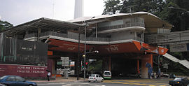 Bukit Nanas station (Kuala Lumpur Monorail) (exterior), Kuala Lumpur.jpg