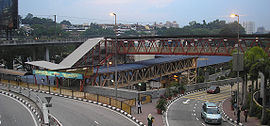 Mid Valley station (Rawang-Seremban Line) (exterior), Kuala Lumpur.jpg