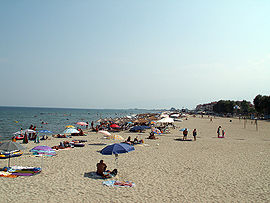 The Beach of Olympiaki Akti